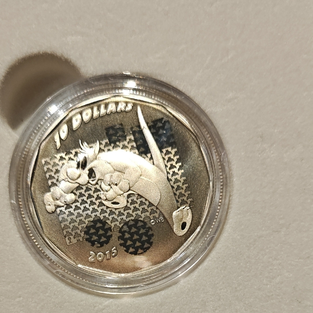 .999 Silver $10 Canadian Coin Looney Tunes